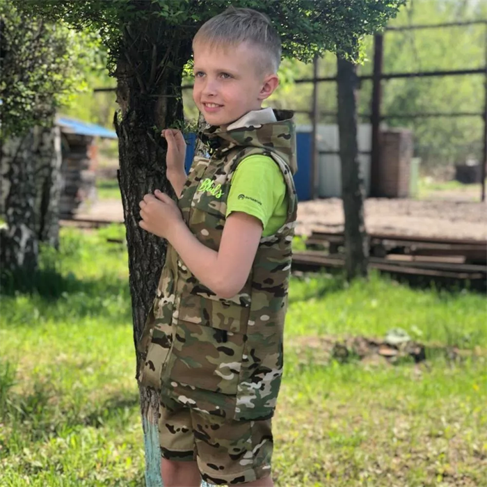 Детский костюм - трансформер "Белый Камень" Хищник 25676