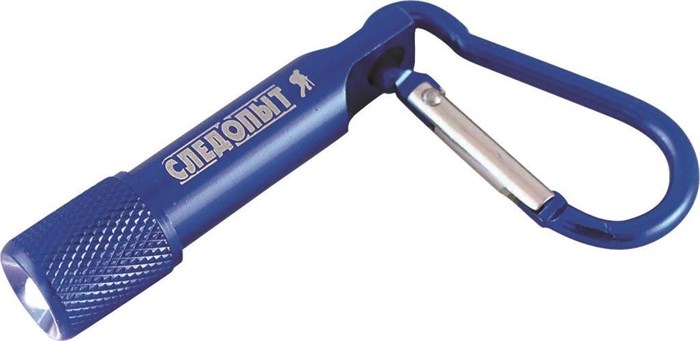 Карабин 5см. с фонариком "Следопыт" PF-SH-08 4316