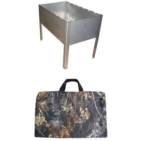 Мангал разборный (1,5мм, сумка) "Тонар" 4464