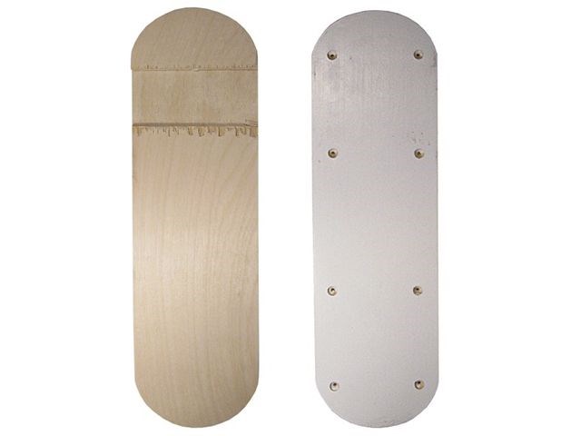 Накладки для охотничьих лыж деревянные 2шт+винты 16шт 68464