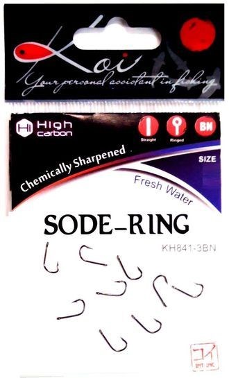Крючок "KOI" Sode-Ring (10 шт), KH841 68800