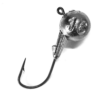 Джиг-головка шар, крючок KIZ XVII (Россия), размер 12,4/1,0/35 120° (5шт упак) 69070