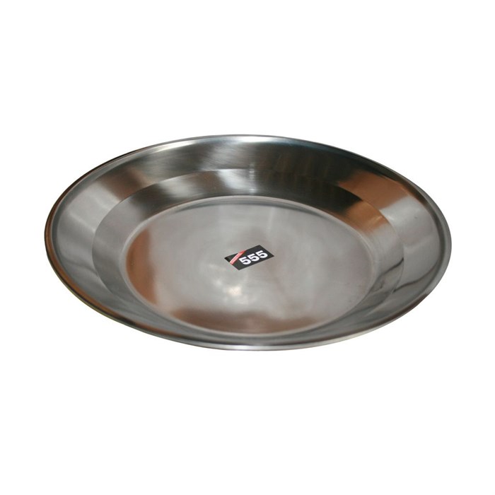 Тарелка d22см "555" нерж., 11-097 7195