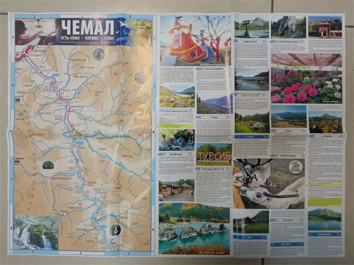 Карта Чемал 68933