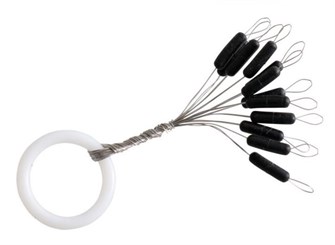 {{photo.Alt || photo.Description || 'Стопоры для лески &quot;Flagman&quot; силиконовые (упак.12шт), 78234'}}