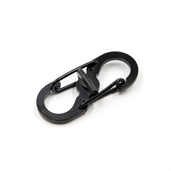 Карабин 3.5см. двойной, сталь 