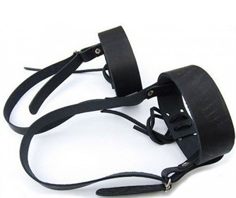 Комплект креплений кожа (носковой и пяточный ремень) 