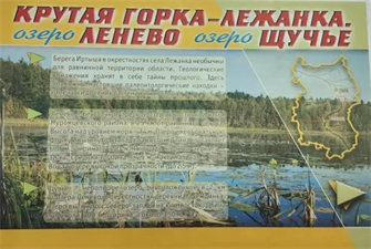 Карта Крутая Горка - Лежанка, оз. Ленево, оз. Щучье 28352