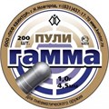 Пуля пневматическая "Гамма" 4,5 мм. 1,0 гр. (200 шт.) 37909