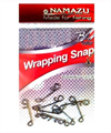 Застежка безузловая "Namazu" Wrapping snap (10 шт), N-FT-WS 38181